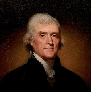 White House President-Thomas Jefferson