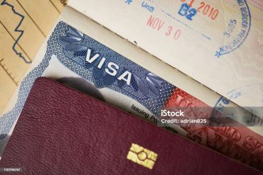 Visa "A" for the United States