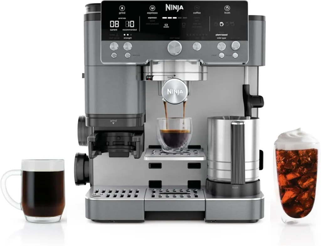 Best espresso machine with cold brew and assisted tamping